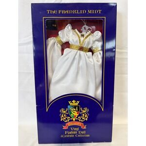 Franklin Mint Guinevere Ethereal Bride Dress- White Collector Outfit NEW IN BOX